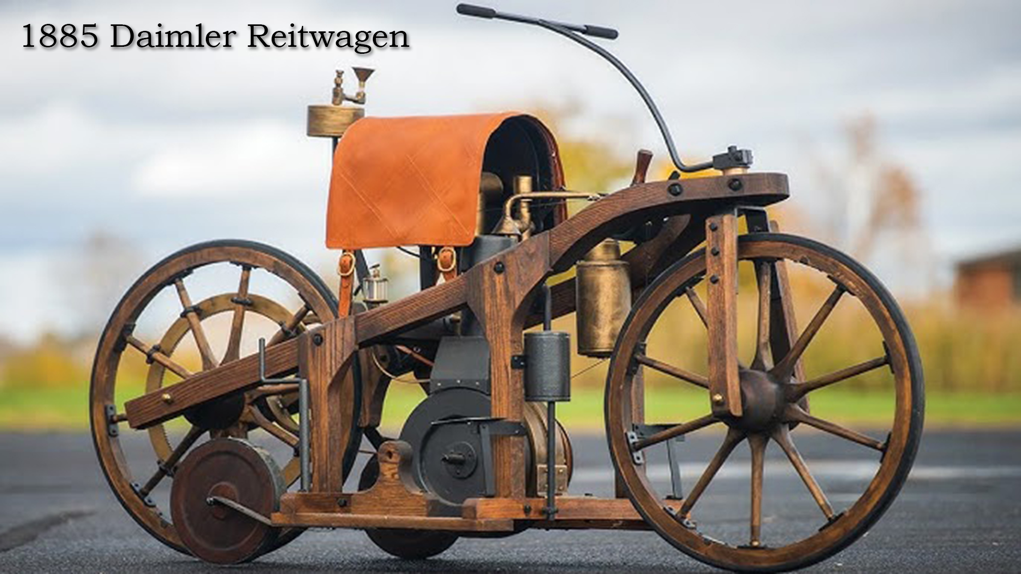 1885 Daimler Reitwagen